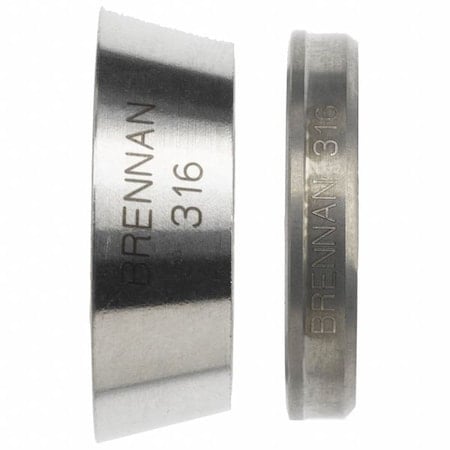Ferrule Set, Stainless Steel, 7/8 in MPN:N0319-S-14-SS
