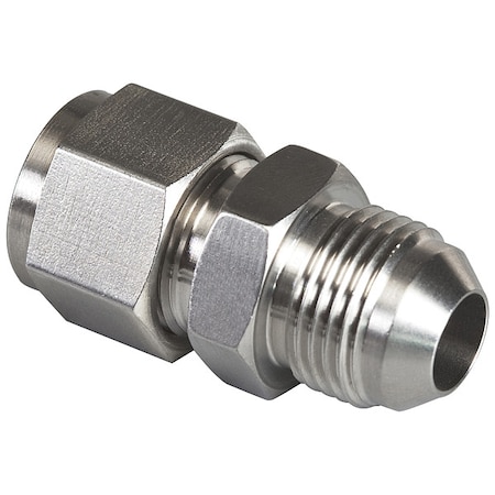 Fitting, Straight, Stainless Steel, Composite, 3/8 in, Flared MPN:N2402-06-06-SS