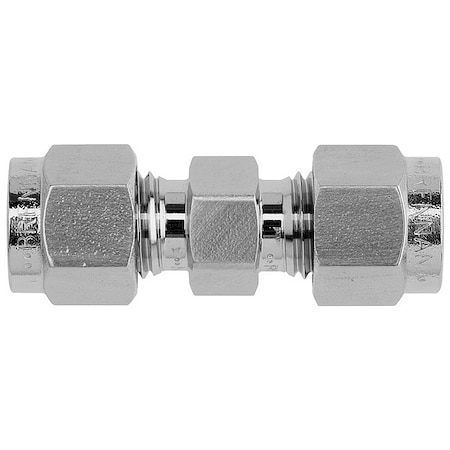 Strt, SS, Comp. 1/2 in, Comp. 3/8 in MPN:N2403-08-04-SS