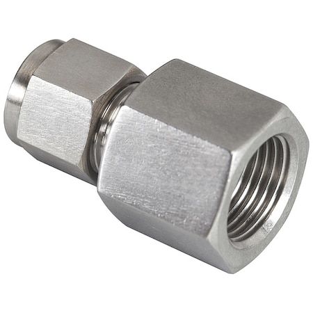 Strt, SS, Comp. 3/8 in, FNPT 1/2 in MPN:N2405-06-06-SS