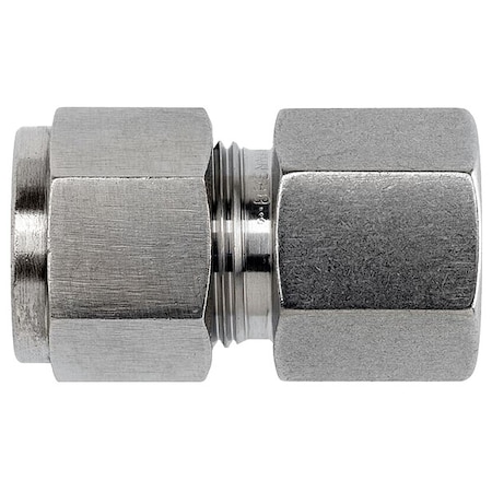 Strt, SS, Comp. 1/2 in, FNPT 3/8 in MPN:N2405-08-12-SS