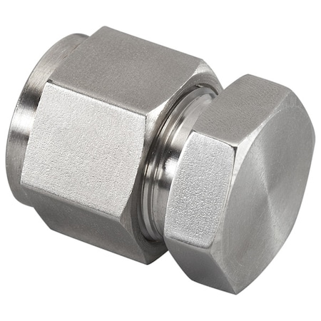 Cap, Stainless Steel, Compression 1/2 in MPN:N2408-08-SS