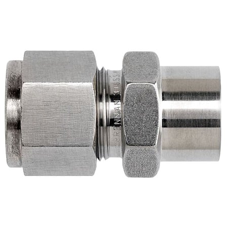 Strt, SS, Comp. 3/8 in, FTG 1/2 in MPN:N2426-06-06-SS