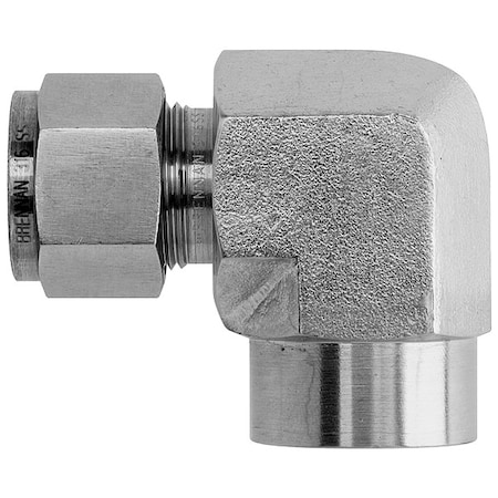 Elbow, SS, Comp. 1/8 in, FNPT 1/8 in MPN:N2502-02-04-SS