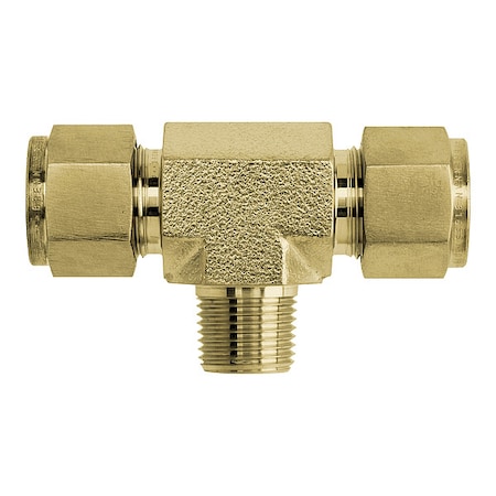 Tee, Brass, Tube3/8