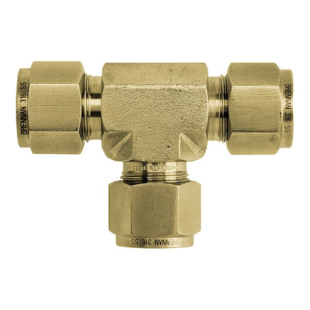 Tee, Brass, Tube3/4