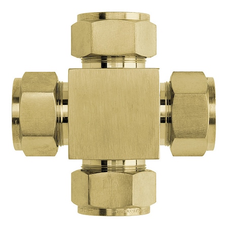 Cross, Brass, Tube1/8