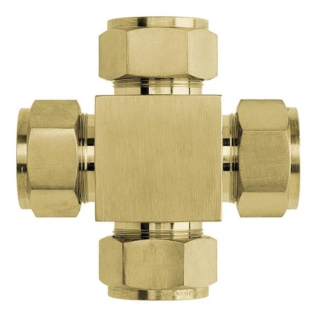Cross, Brass, Tube1/4