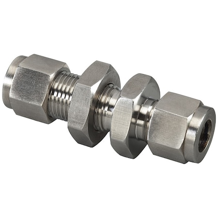 Strt, SS, Comp. 1/4 in, Comp. 3/8 in MPN:N2700-LN-04-04-SS