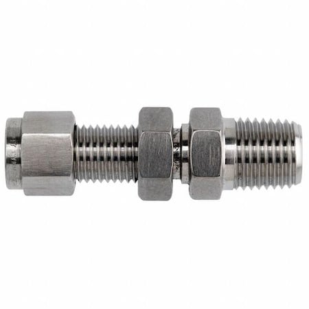Strt, SS, Comp. 1/2 in, MNPT 3/4 in MPN:N2706-LN-08-08-SS