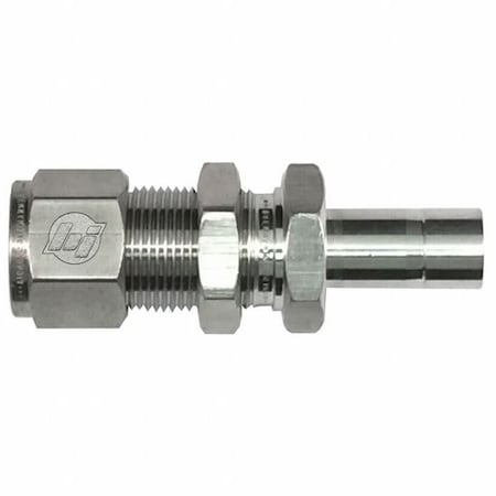 Strt, SS, Comp. 3/8 in, Tube Stem 1/2 in MPN:N2709-LN-06-06-SS