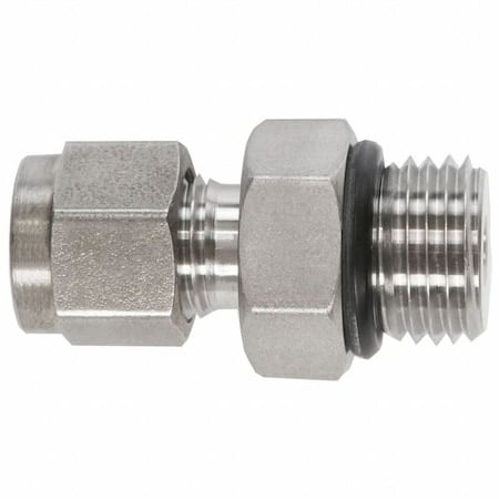 Strt, SS, Comp. 3/4 in, ORB 1 in MPN:N6400-12-12-O-SS