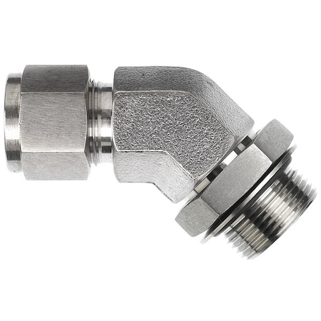 Elbow, SS, Comp. 1/2 in, ORB 1 in MPN:N6802-08-08-NWO-SS
