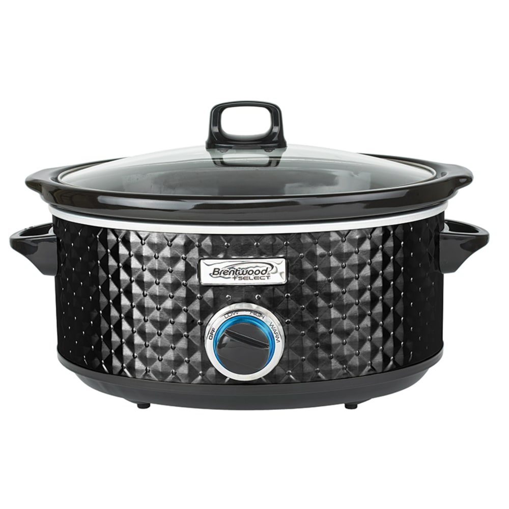 Brentwood Select 7-Quart Slow Cooker, Black MPN:995109854M