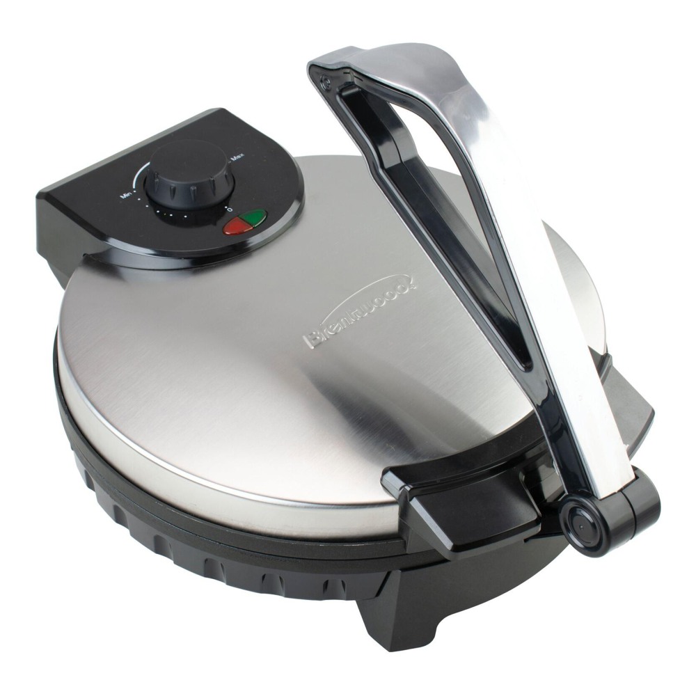 Brentwood 12in Stainless-Steel Non-Stick Electric Tortilla Maker MPN:995114234M