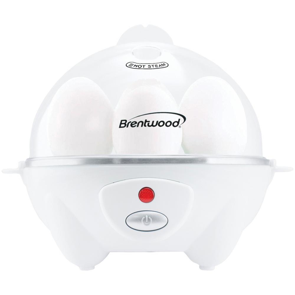 Brentwood Electric 7-Egg Cooker With Auto Shutoff, White MPN:995114327M