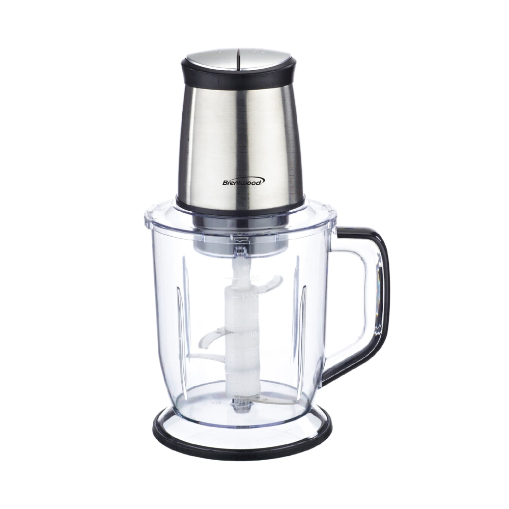 Brentwood 6.5-Cup Food Processor, Silver MPN:995114783M