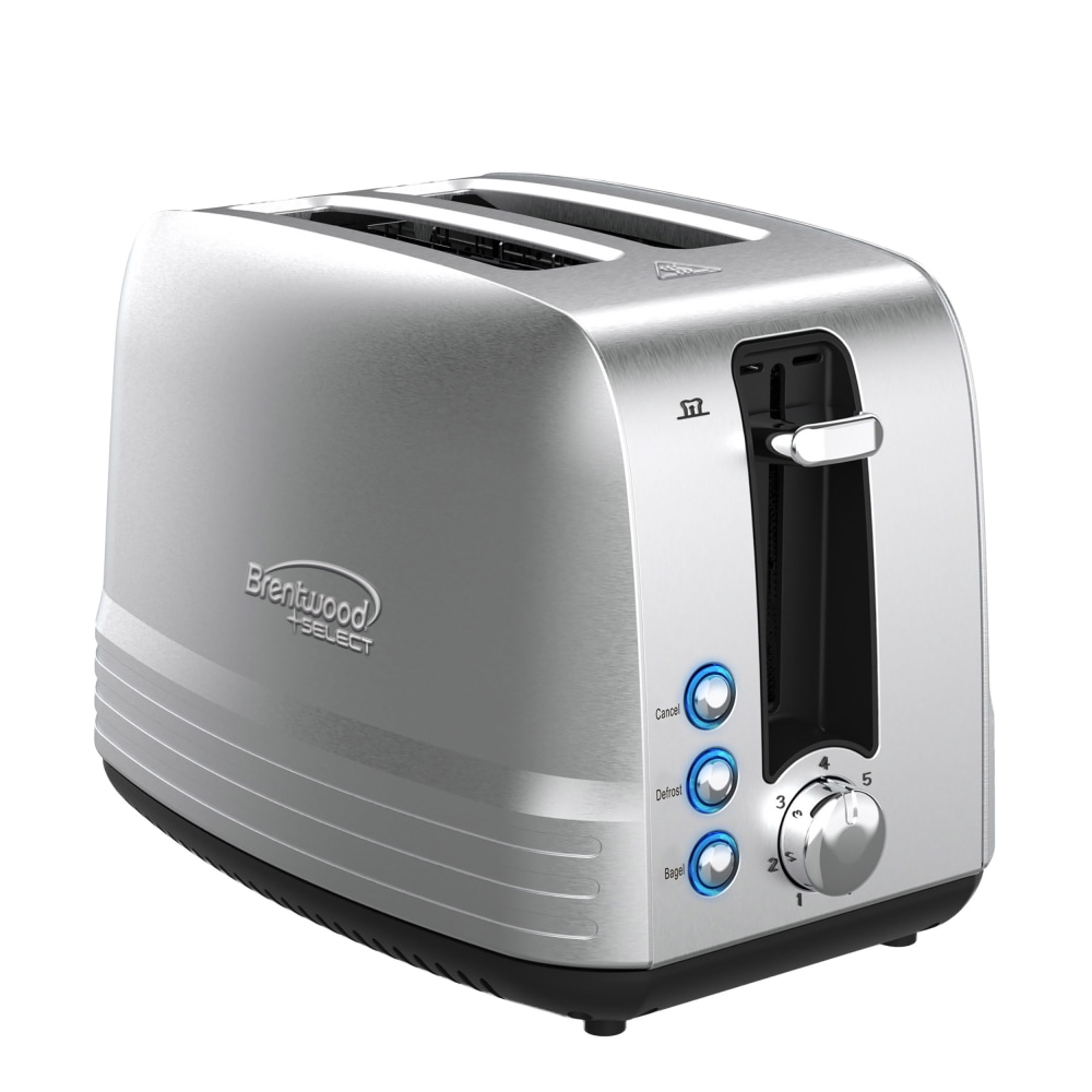 Brentwood Select Extra-Wide 2-Slot Stainless-Steel Toaster, Silver MPN:TS-227S