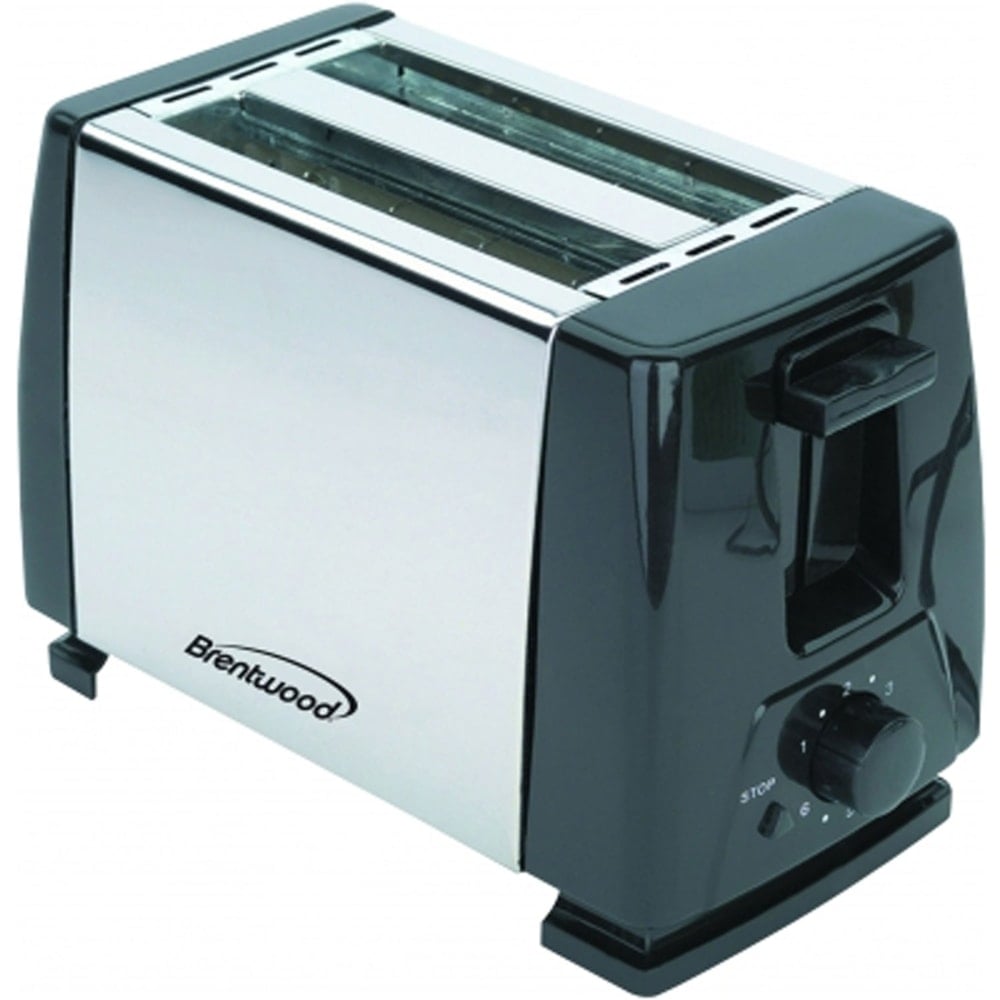 Brentwood 2-Slice Toaster, Silver/Black MPN:99583265M