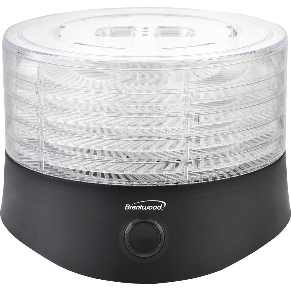 Brentwood FD-1026BK 5-Tray Food Dehydrator with Auto Shut Off, Black MPN:FD-1026BK