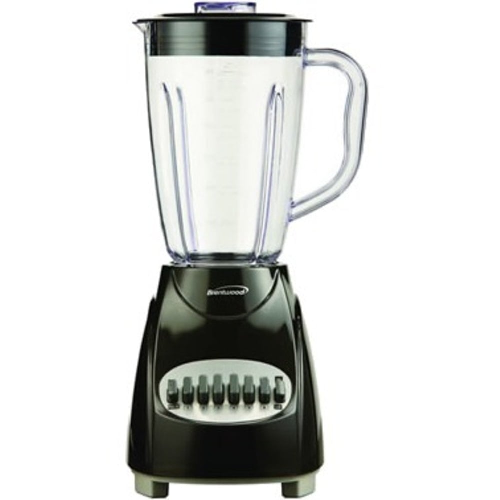 Brentwood 12-Speed Blender With Plastic Jar, Black, BTWJB220B MPN:JB-220B