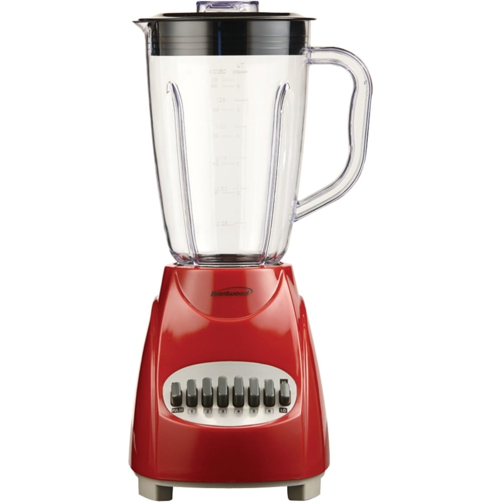 Brentwood 12-Speed Blender With Plastic Jar, Red, BTWJB220R MPN:JB-220R