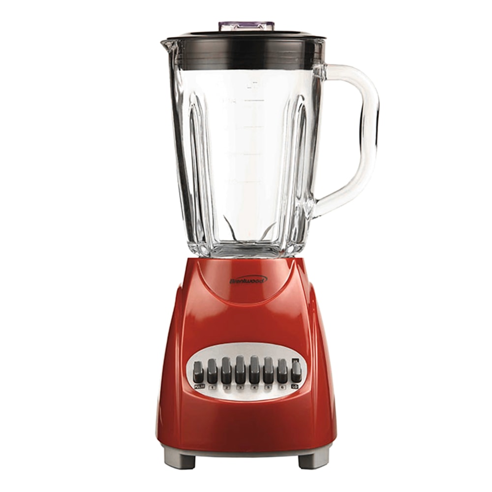 Brentwood 12-Speed Blender Glass Jar, Red MPN:JB-920R