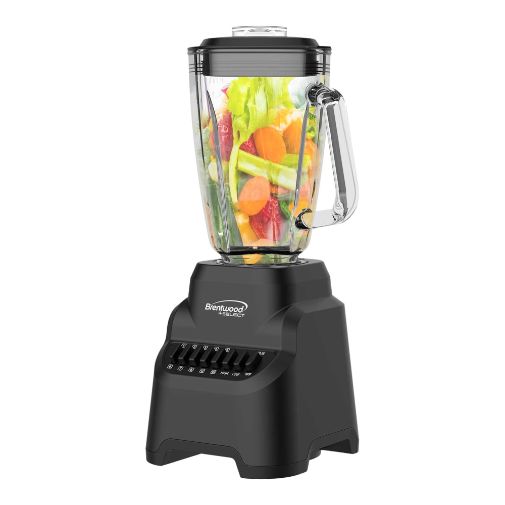 Brentwood Select 5.3-Cup 500-Watt 10-Speed Countertop Blender with Pulse Button, Black, JBS-500BK MPN:JBS-500BK