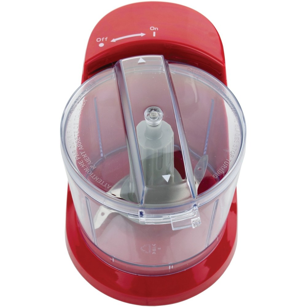 Brentwood 100W 1.5-Cup Mini Food Chopper, Red, MC-109R MPN:MC-109R