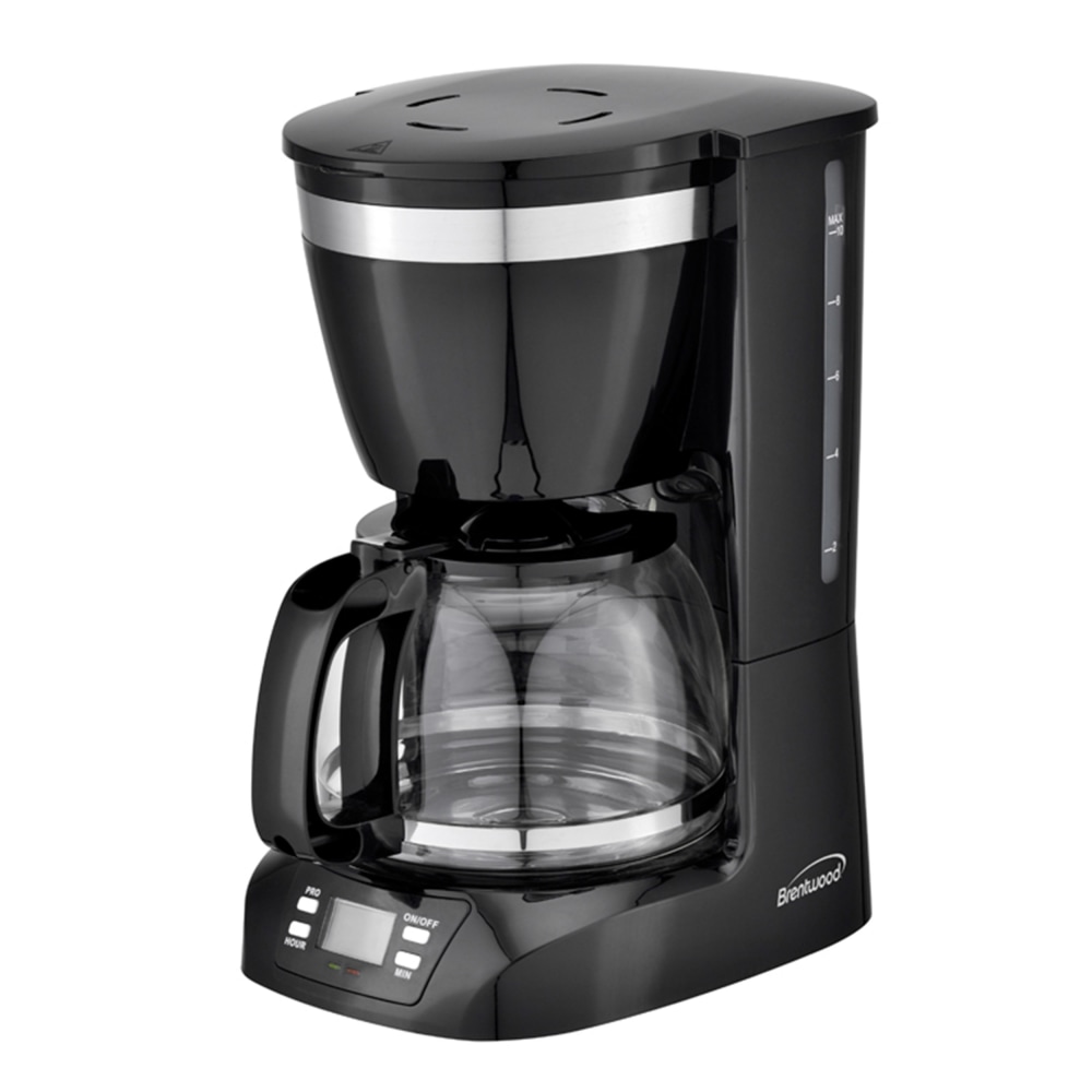 Brentwood 10-Cup Digital Coffee Maker, Black MPN:TS-219BK