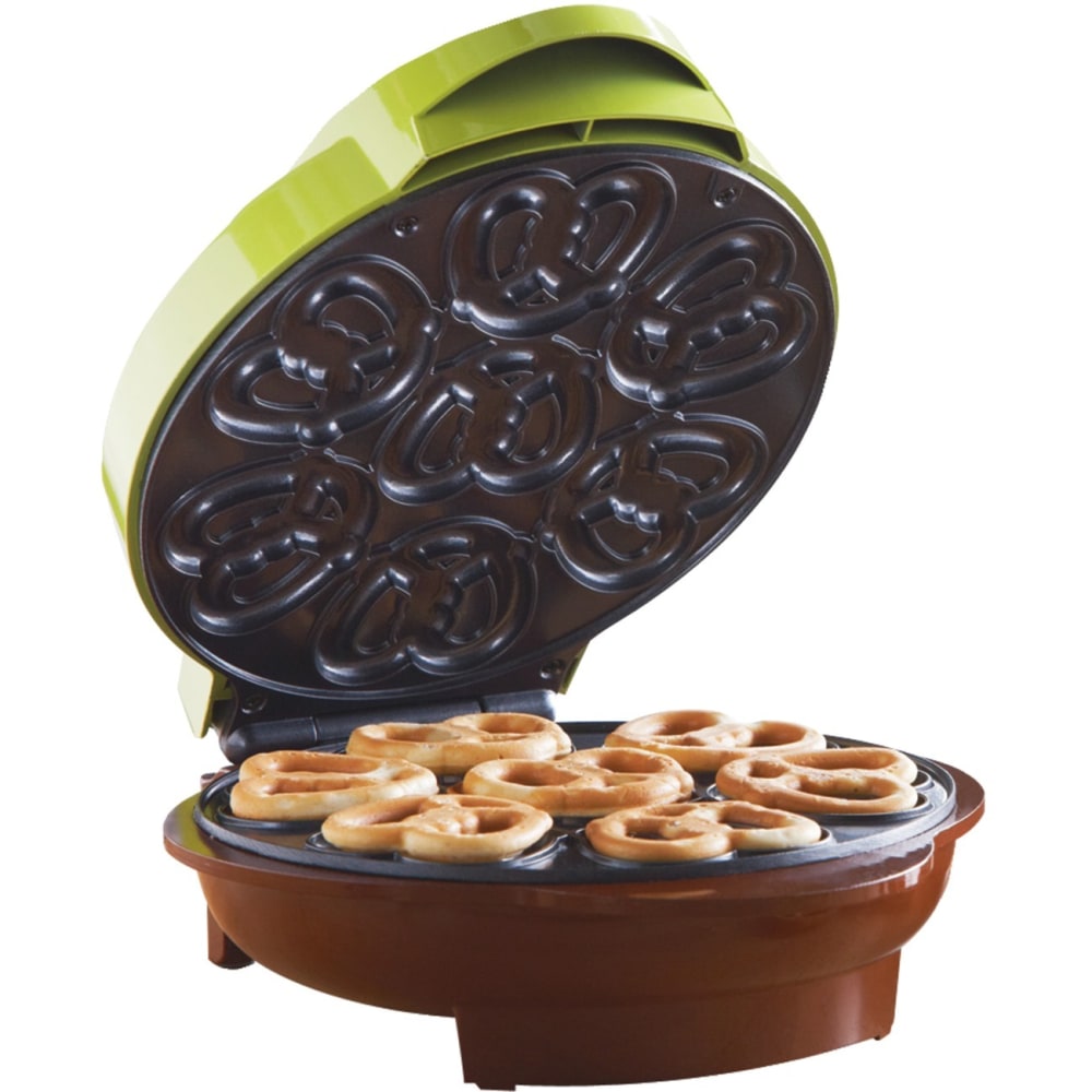 Brentwood TS-251 Nonstick Electric Food Maker (Mini Pretzel Maker) - Green MPN:TS-251