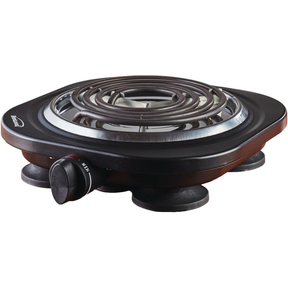 Brentwood TS-321BK 1000w Single Electric Burner, Black - Burner MPN:TS-321BK