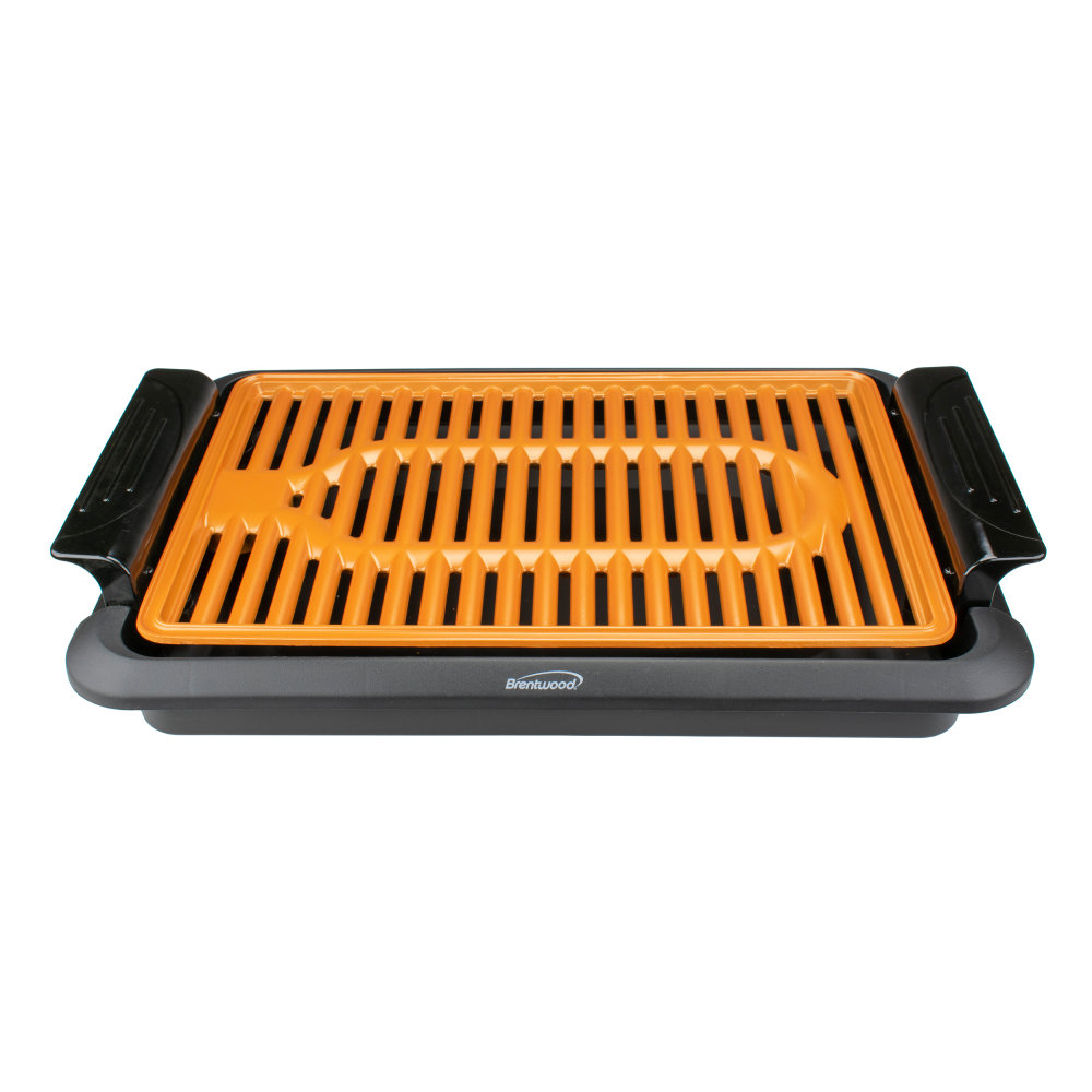 Brentwood 1, 000-Watt Indoor Electric Copper Grill, Black MPN:TS-642