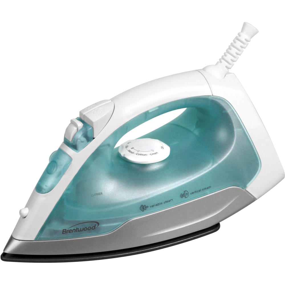 Brentwood Steam Iron Dry Spray Funtion White - Silver, White MPN:MPI-52