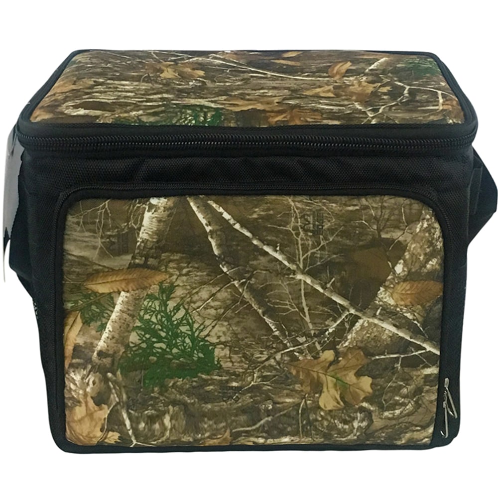 Brentwood Kool Zone 24-Can Insulated Cooler Bag, 10-1/2inH, 10-3/4inW, 13inD, Realtree Edge Camo MPN:995115760M
