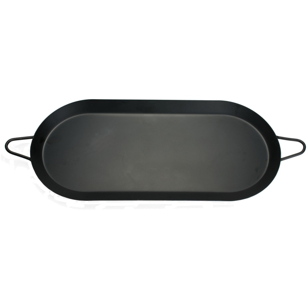 Brentwood 18in x 8.5in Carbon Steel Nonstick Comal Griddle for Double Burner, BCM-2000 MPN:BCM-2000