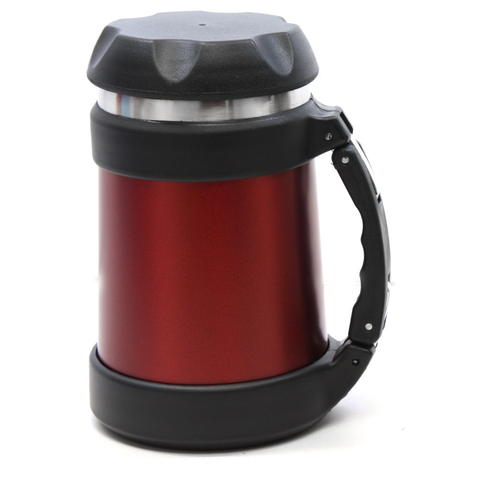 Brentwood Vacuum Stainless-Steel Flask Coffee Thermos, 16.9 Oz, Red MPN:99591794M