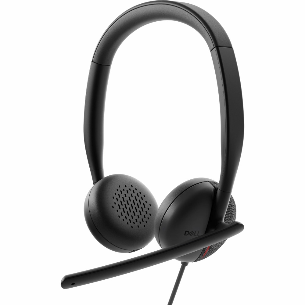 Dell Wired Headset - WH3024 - Microsoft Teams Certification - Stereo - USB Type C - Wired - 20 Hz to 20 kHz - WH3024DWW MPN:WH3024-DWW