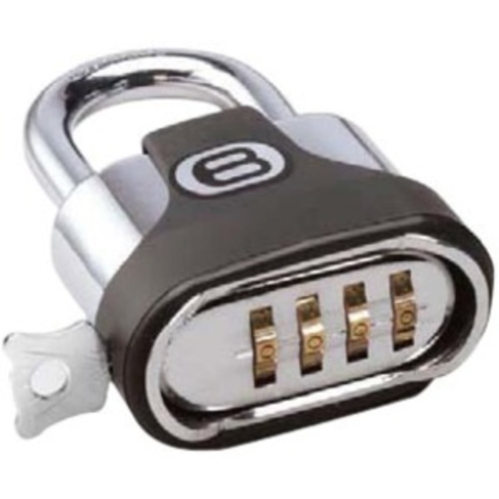 Bretford Resettable Combination Padlock - 10000 Digit - Steel MPN:TGLOCK