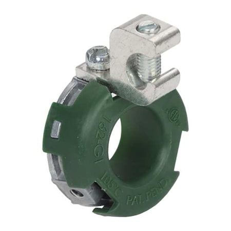 EMT/IMC/Rigid Coupling, 3/4 in, Set Screw; Threaded, Aluminum, Painted, Gray; Green MPN:162-GI