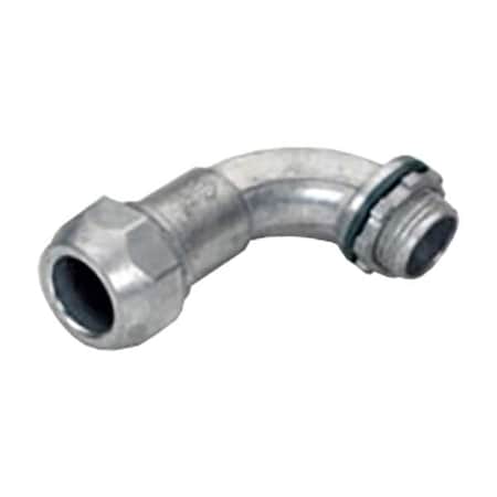 MC Grounding Connector, 1/2 in, Snap-In, Zinc Alloy, Zinc Plated, Silver MPN:895-DC2