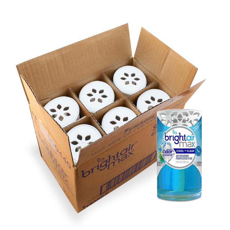 Bright Air Max Odor Eliminator, Gel, 4 fl oz (0.1 quart), Pack of 4 - 900439CT MPN:900439CT