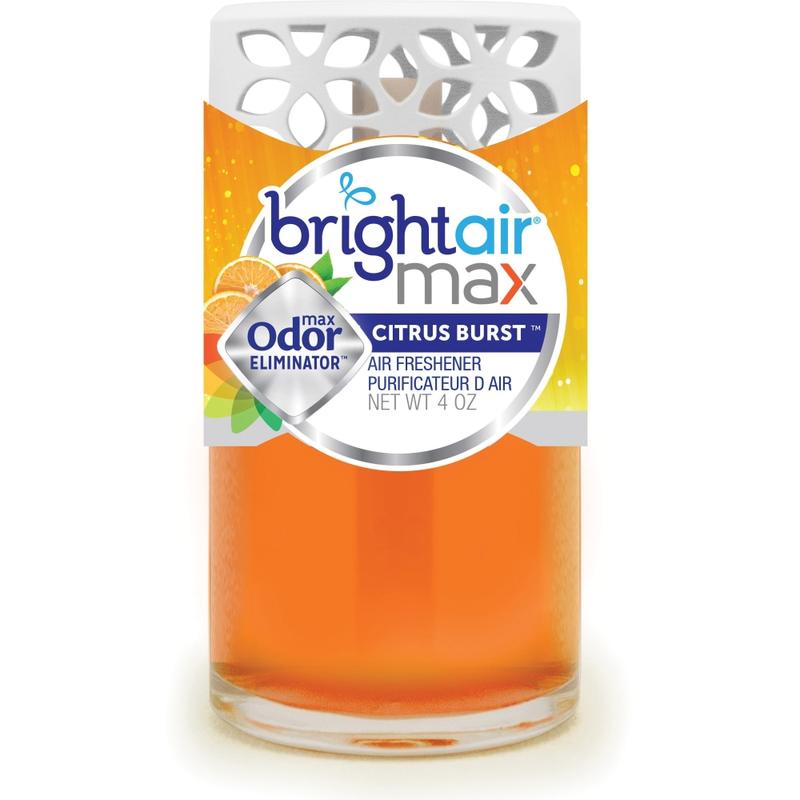 Bright Air Max Odor Eliminator - Gel - 4 oz (0.1 quart) - Citrus Burst MPN:900440
