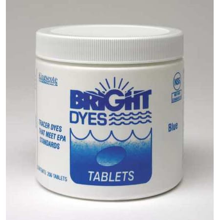 Dye Tracer Tablet, Blue, PK200 MPN:101102