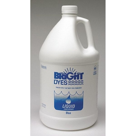 Dye Tracer Liquid, Blue, 1 Gallon MPN:106002-01G