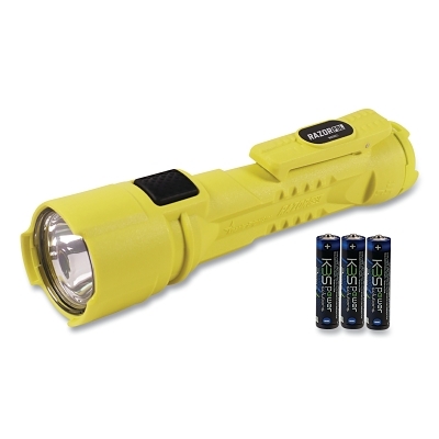 Led Flashlight Sfty 3AA325L Yellow MPN:60160-B