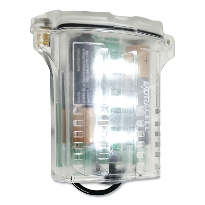 FREAKIN' Beacon Safety Flasher Wh Plas Spr Clip MPN:71010W