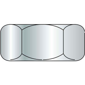 Finished Hex Nut - 3/8-24 - Med. Carbon Steel - Zinc CR+3 - UNF - Grade 5 Pack of 100 848082