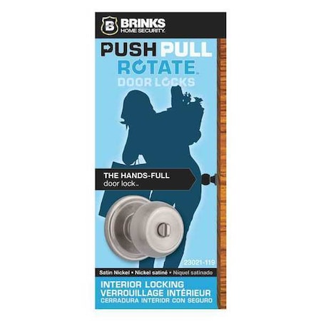 Stafford Privacy PPR Knob, Satin Nickel MPN:23021-119
