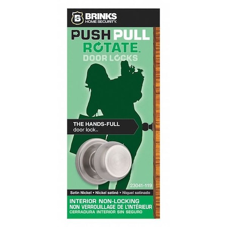 Stafford Passage, Satin Nickel, Doorlock MPN:23041-119